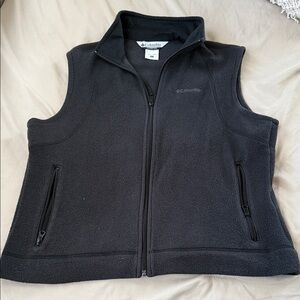 Columbia Charcoal Fleece Vest